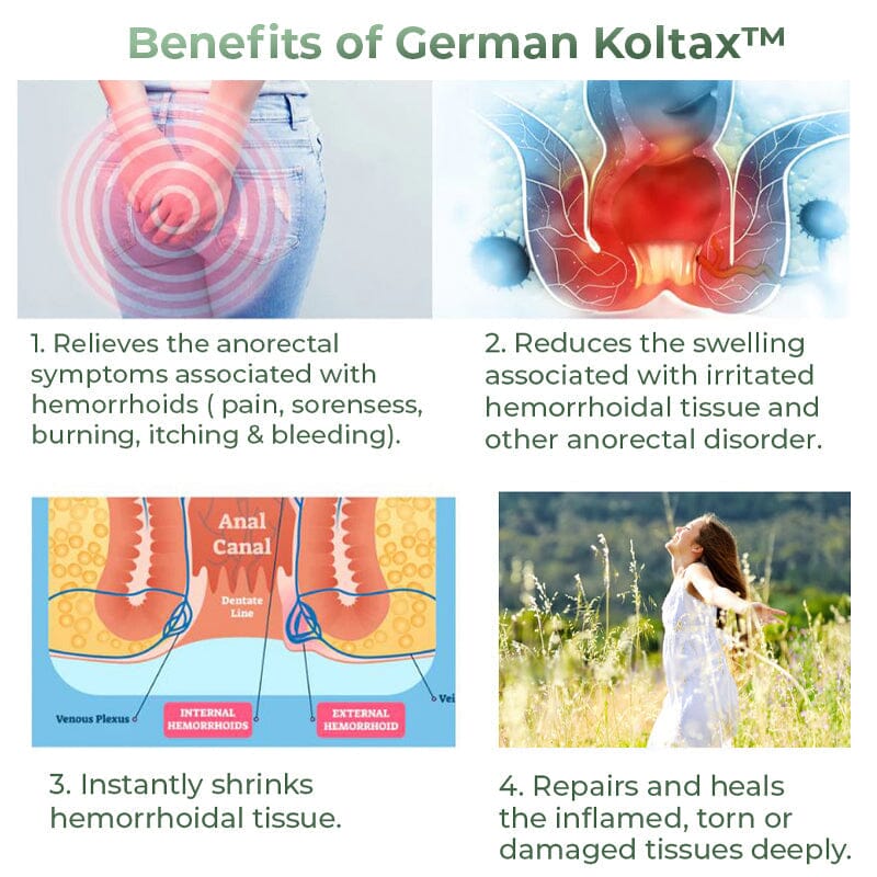 German Koltax™ Hemorrhoid Soothing Cream